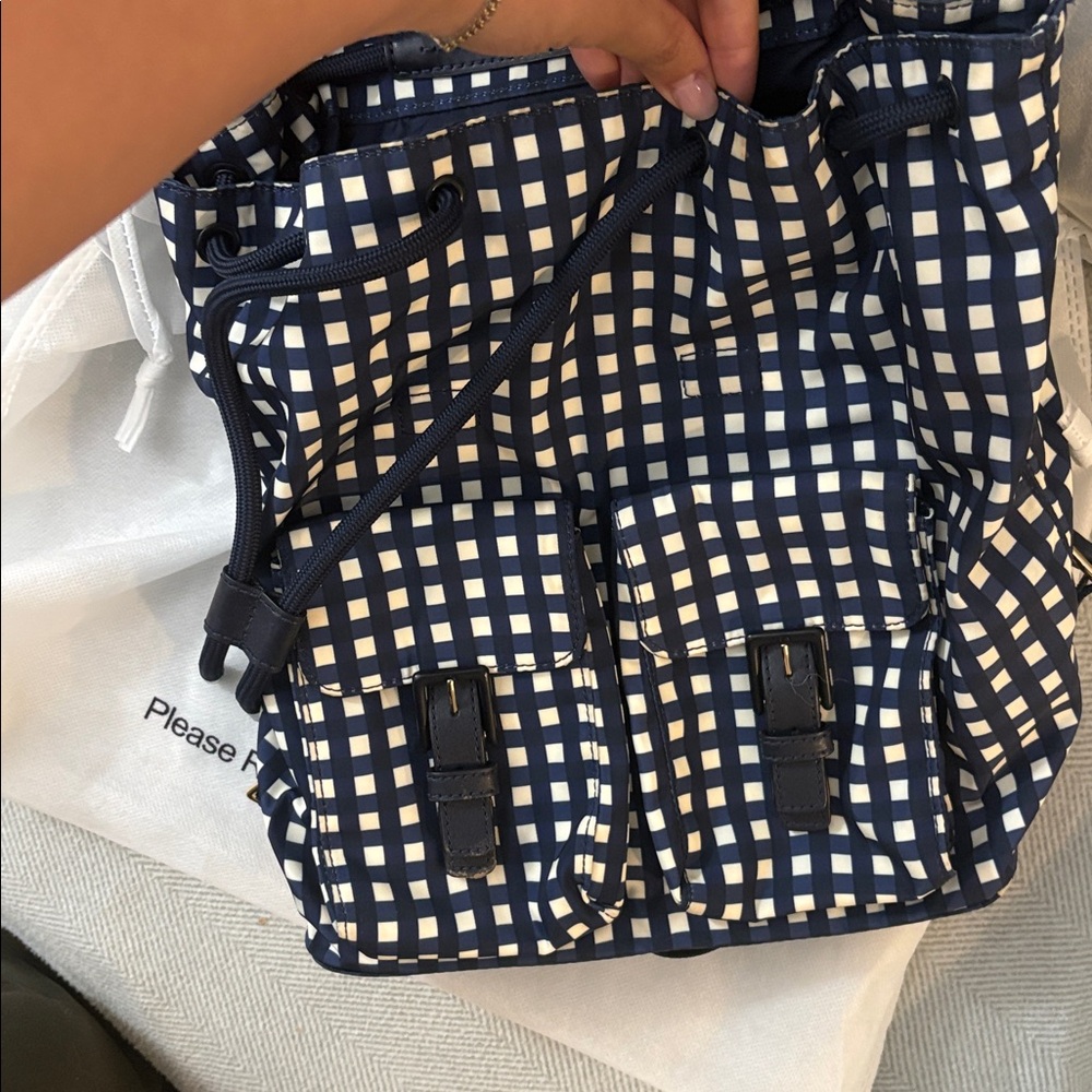 Tory burch baby Checkered Backpack - Picture 7 of 7